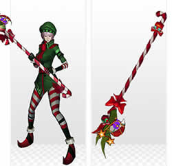 ラペルズ_幸せいっぱいのクリスマス両手杖